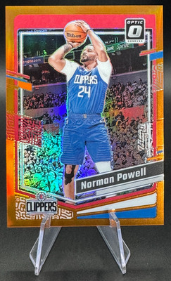 2023-24 Norman Powell /199 Donruss Optic Orange Holo Prizm SP #161 | Heat