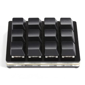 12 Keys Mechanical Gaming Keyboard Single Handed USB Mini RGB Keyboard Shortcuts