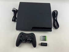 Sony PlayStation 3 PS3 Slim CECH-3001A 160GB Black Console Bundle Tested