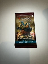 MTG Lord of the Rings Draft Booster Pack, Factory Sealed! (15 cards)