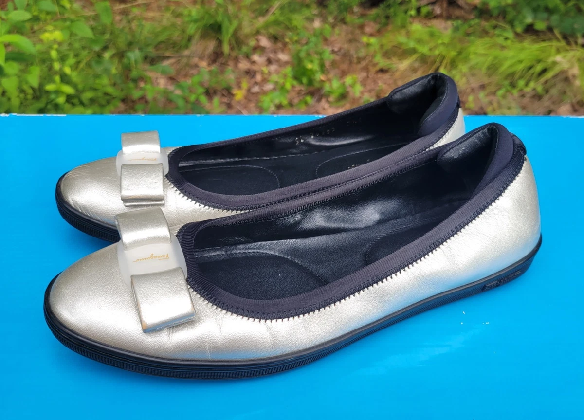 Salvatore Ferragamo Silver Shoes for Women for sale | eBay