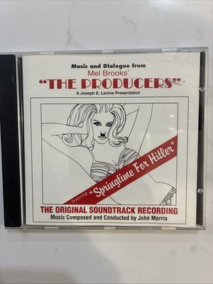 MEL BROOKS ''The Producers'' (1968) Music & Dialogue CD '97 - Gene Wilder