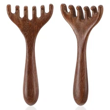 2 Pcs Portable Massage Comb Head Scratcher Scalp Massager Combs for Men Women