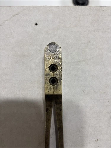 CIVIL WAR BRASS COLT'S PATENT BULLET MOLD ORIGINAL