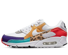 Nike Air Max 90 SE Animal White-Light Curry F...