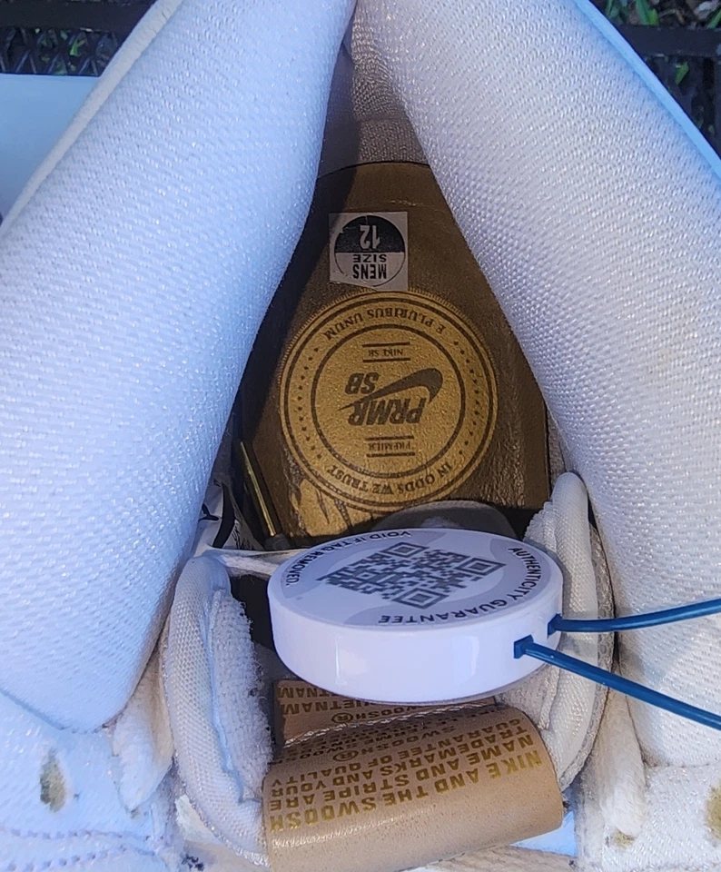 Nike Premier Dunk SB High (1 of 500) 881758-217, Size 12, Special Box,  Vnds - Image 3 of 4