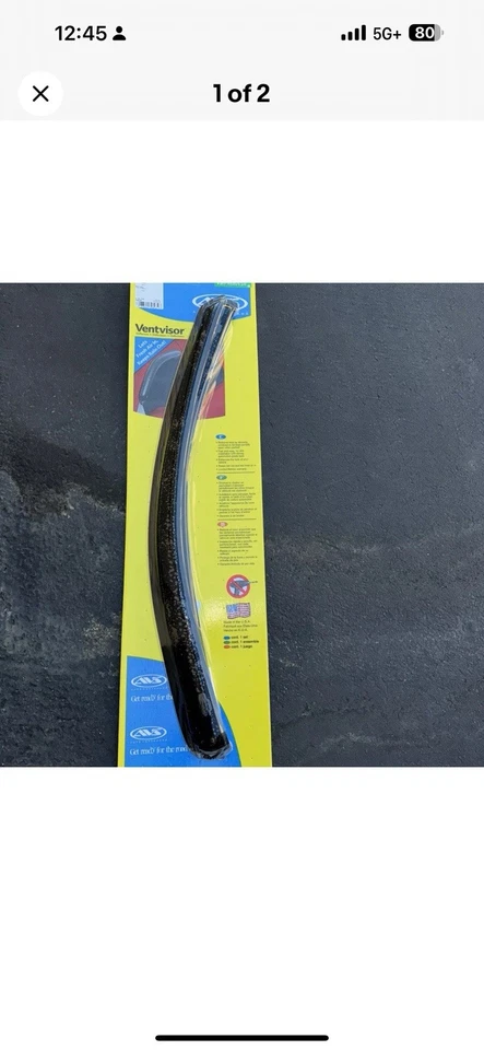 Deflector de ventana lateral-ventilador deflector 2 piezas Auto Ventshade 92659 Foto 3 de 3