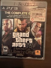 Grand Theft Auto IV Complete Edition - Sony Playstation 3