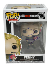 Kaley Cuoco Signed The Big Bang Theory Penny Funko Pop 780 Autograph JSA COA