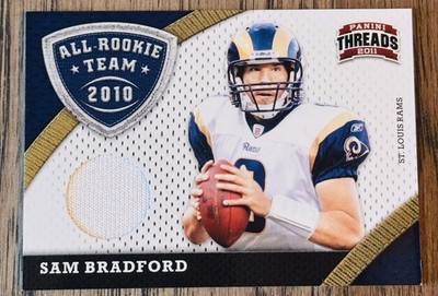 2011 Panini Threads 2010 All Rookie Team Threads #9 Sam Bradford /299 Rams