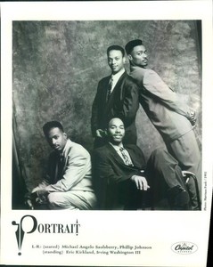 Press Photo: PORTRAIT 8x10 B&W 1992