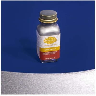 Brush N Leaf Silver - Interior Liquid Leaf Paint