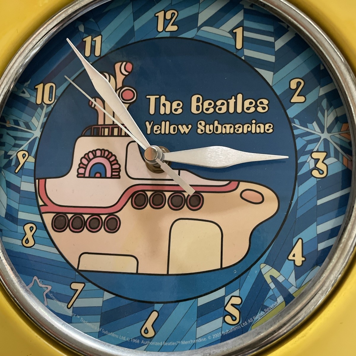 THE BEATLES 2005 Yellow Submarine Wall Clock - Non Working- | eBay
