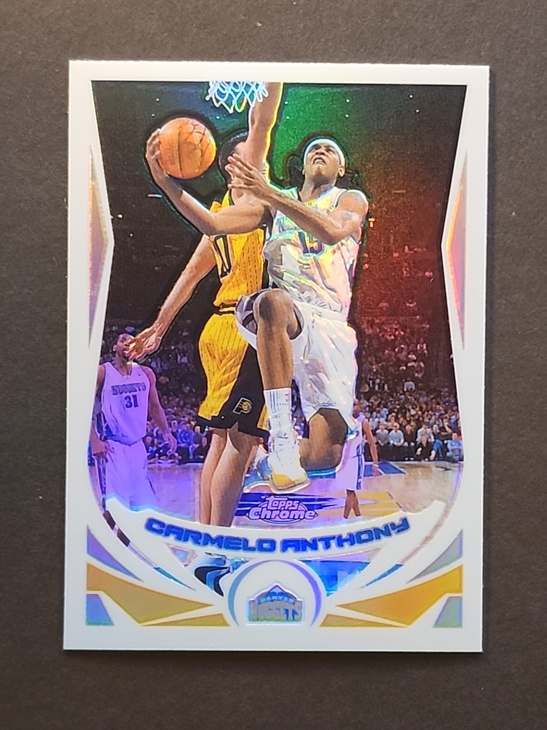 2004-05 Topps Chrome - Carmelo Anthony #15 Refractor  A7