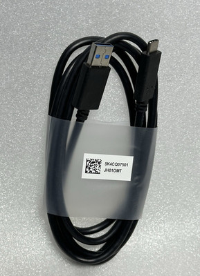 DELL 5K4CQ07501 USB-C 3.1 Cable Male Type-C to Type-A Cable Fast Charger-F/SHIP