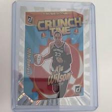 Panini 2026 WNBA Donruss A'ja Wilson Las Vegas Aces Crunch Time #10 Diamond Ref