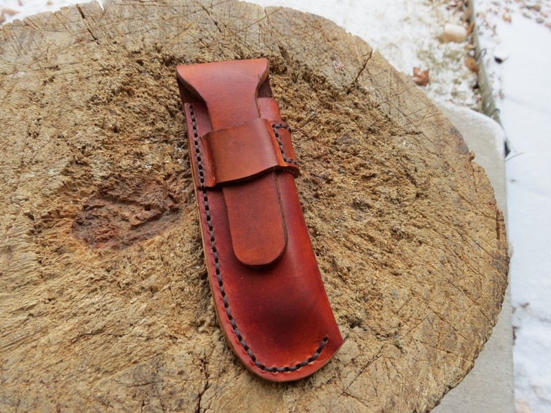 Great Eastern cutlery #98 Texas stogie full cover belt sheath