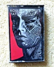 VINTAGE TAPE CASSETTE ROLLING STONES TATTOO YOU 1981