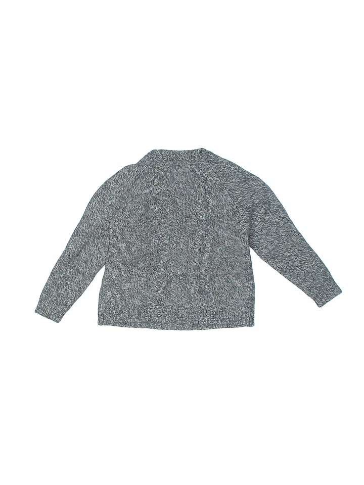 Suéter suéter de lana gris Il Gufo para niñas 6 Foto 2 de 2