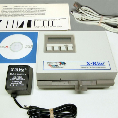 X-Rite DTP36 Auto Scan Densitometer Xrite DTP 36 excellent condition ,. - 第 1/6 張圖片
