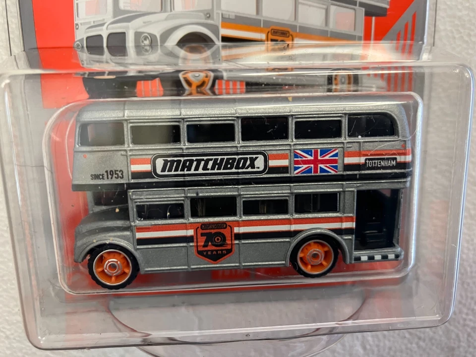8x Matchbox 70th Anniversary SuperFast (MW-694) LONDON AEC  ROUTEMASTER Bus - Bild 3 von 4