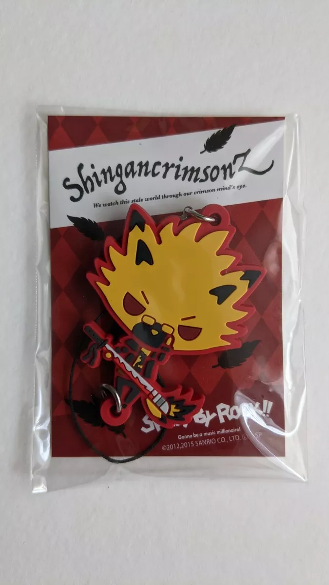 new SHOW BY ROCK!! sanrio Rubber Mascot - Shingancrimsonz Yaiba