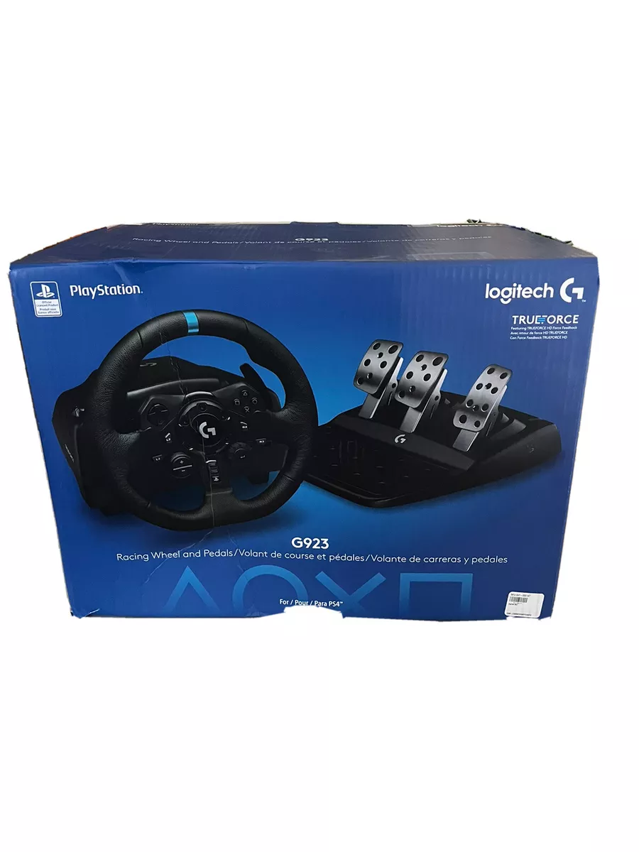 Volant de Course et Pédales gaming - Logitech - G923 - pour PS5