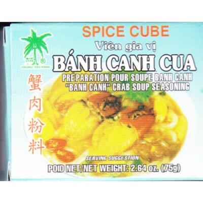Coconut Tree Banh Canh Cua (Crab Thick Noodle Soup) Spice Cube