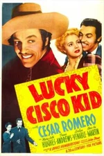 Lucky Cisco Kid poster Cesar Romero Mary Beth Hughes Cesar Romero - Old Photo