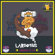 ✨ LANDORUS ultra shiny 6 iv ' s ✨ |  pokemon 🗡️ espada | escudo🛡️