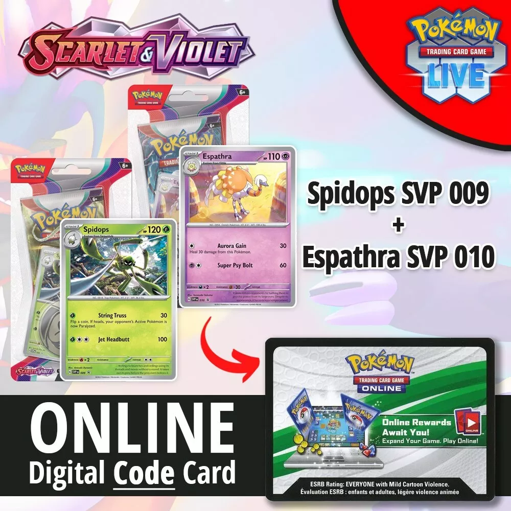 POKEMON SCARLET AND VIOLET CODES - Lot of 39 POKEMON LIVE TCG Online Code  Cards