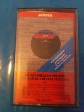 ARISTA'S GREATEST POP HITS "Portrait Of A Decade 1975-1985" Cassette RARE