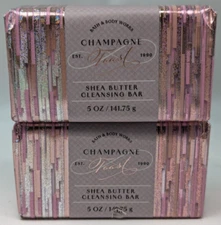 Bath & Body Works - Champagne Toast - 5oz - Bar Soap - Lot of 2 Bars