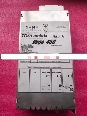 1 Pc. Used TDK-Lambda vega450  V400T0D  Power Supply module