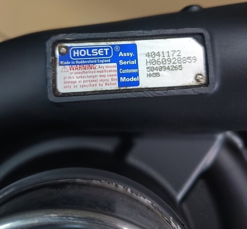 Turbo Holset HX55 Usato – 25cm, T6, Doppio Scroll, Fascia A V – Prodotto A Huddersfield - Foto 3
