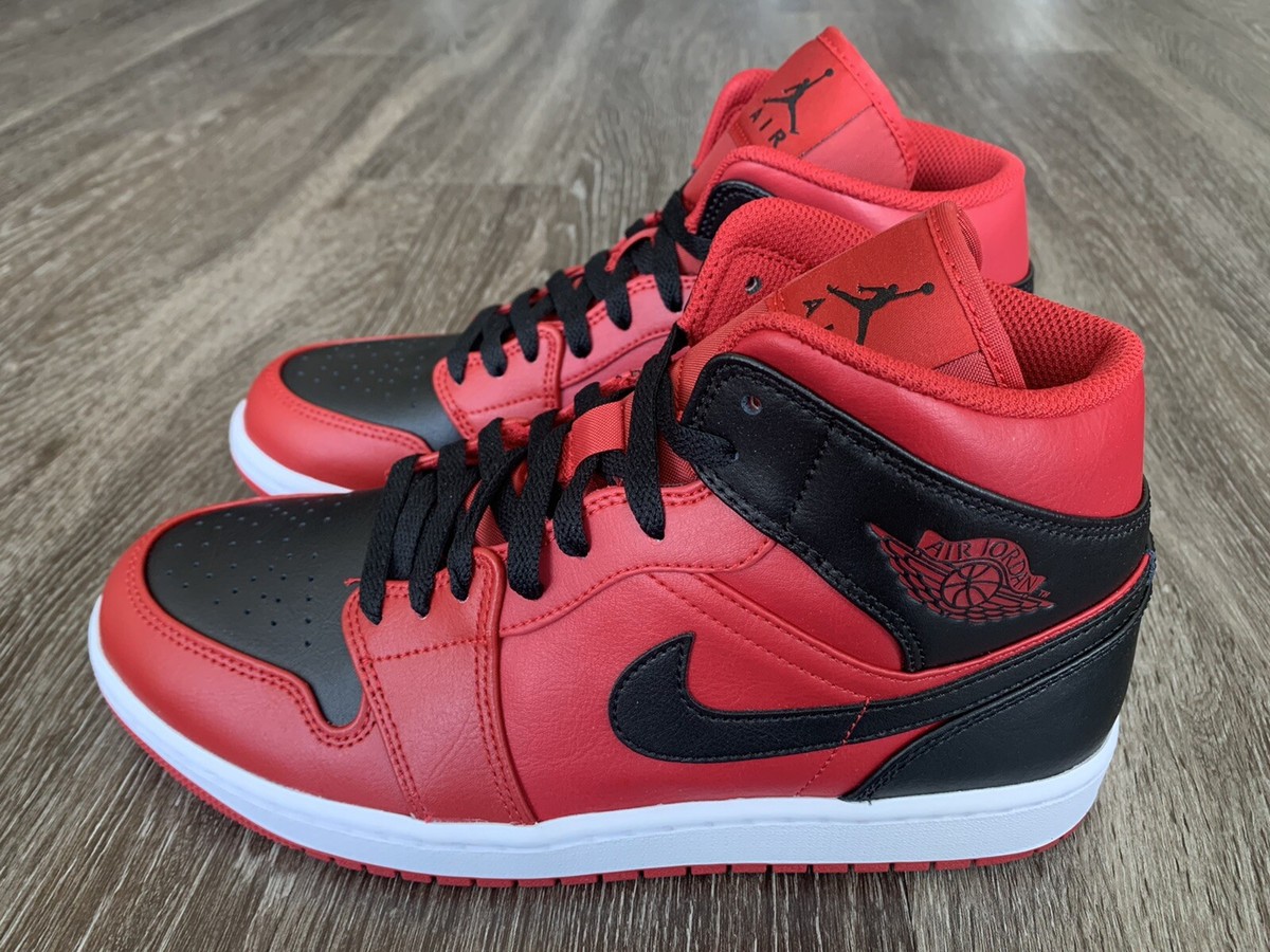 Size 9 - Jordan 1 Mid Reverse Bred for sale online | eBay