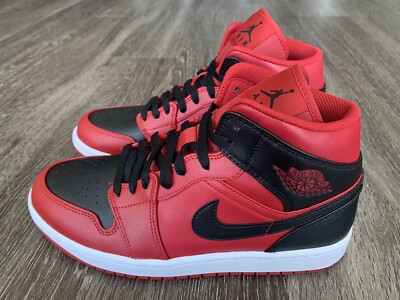 Size 9 - Jordan 1 Mid Reverse Bred for sale online | eBay