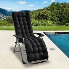 Outdoor Lounge Chair Cushions for Recliner Zero Gravity Chair Lounger Cushion