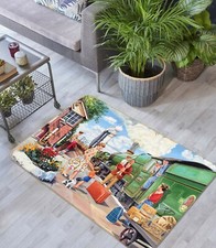 3D Train Driver ZHUA69 Game Non Slip Rug Mat Photo Carpet Trevor Mitchell Zoe