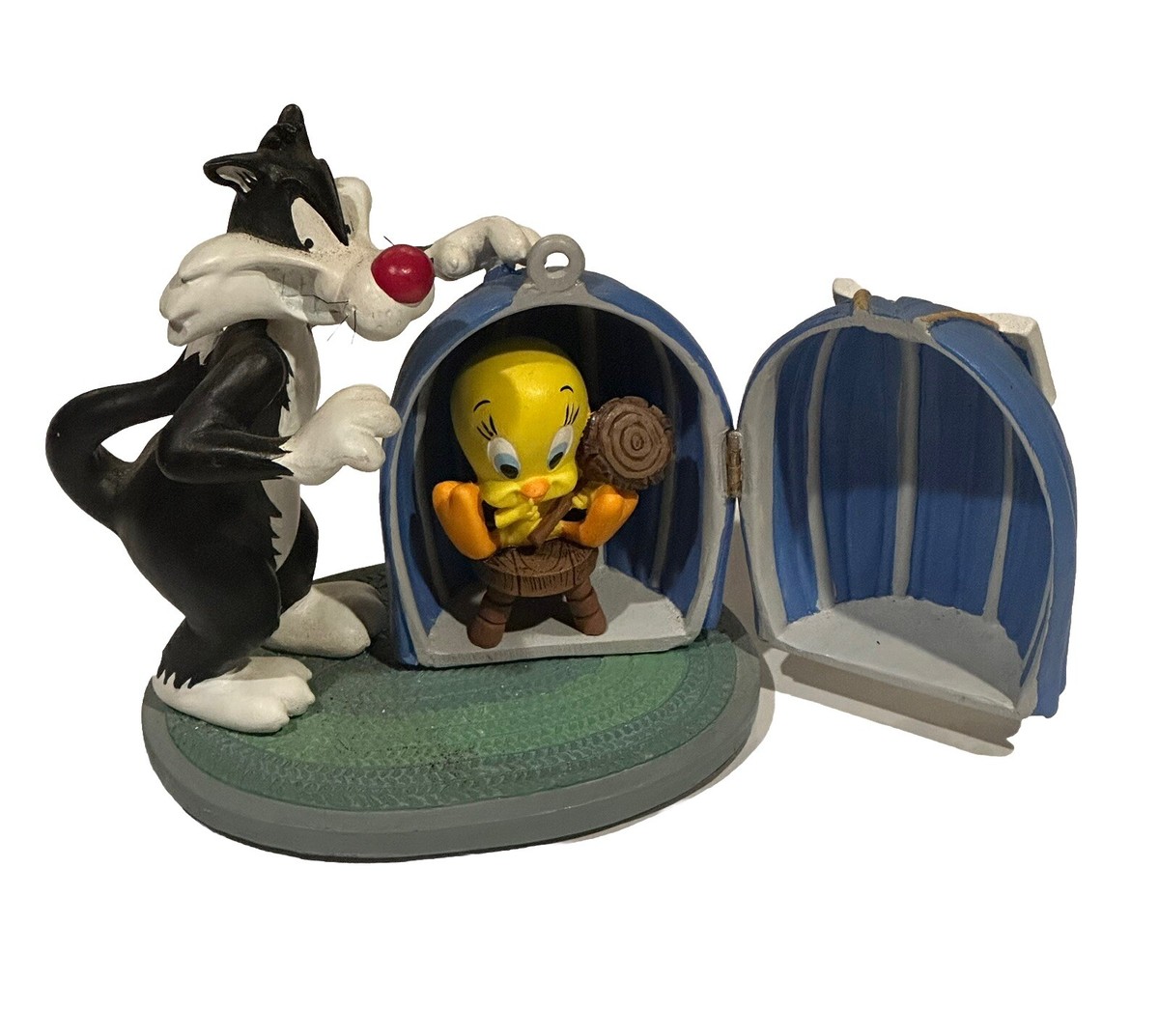 ワーナーブラザーズ 寝転ぶ「トゥイーティー」 Warner Bros -Statue Looney Tunes Sylvester & Tweety “Shhhh