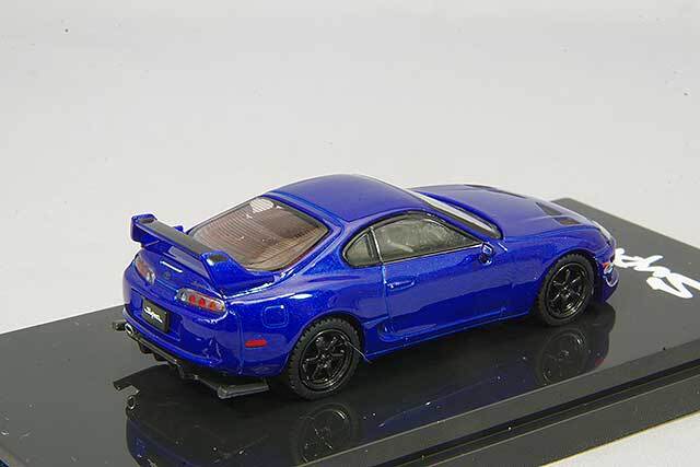 ブルマァク 1/64 Hobby Japan Toyota SUPRA (A80) JDM STYLE Blue