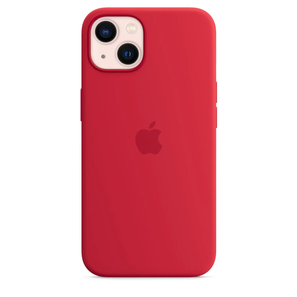 Genuino/Oficial Apple IPHONE 13 Funda de Silicona / - Producto (Rojo) - Nuevo