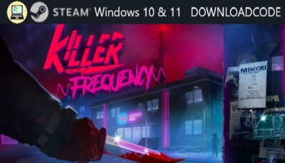 NEU PC Computer Spiel Killer Frequency für Windows 10 11 STEAM Download Code Key