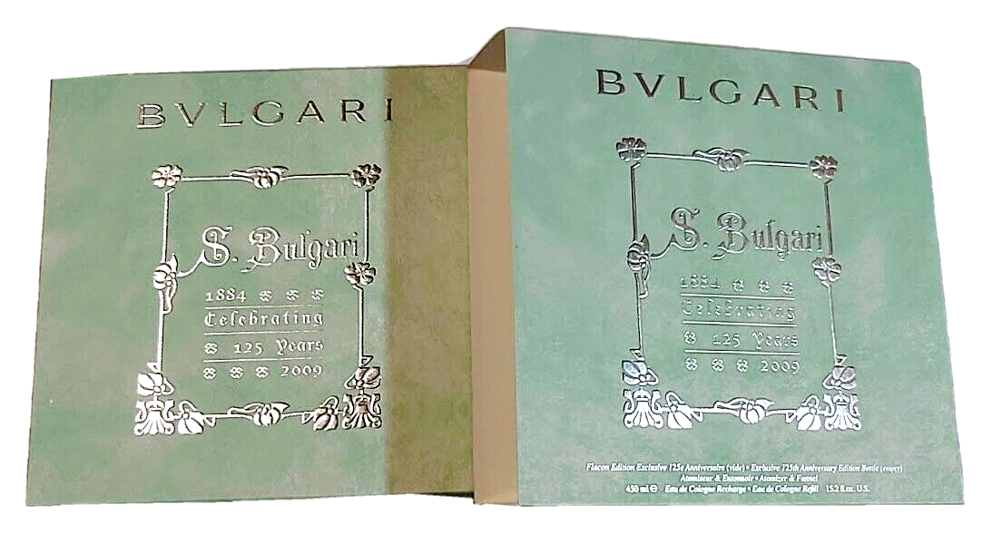 ❤️Eau Parfumée au Thé Vert,Bulgari Celebrating 2009
