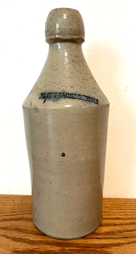 Antique F.D. Hammond Stoneware Beer Bottle, Large 10-3/8", No Issues, Beauty - 第 1/6 張圖片