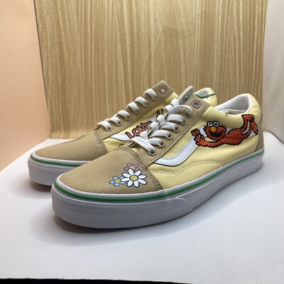 Vans Womens Sesame Street Old Skool Elmo Shoes Size 8.5