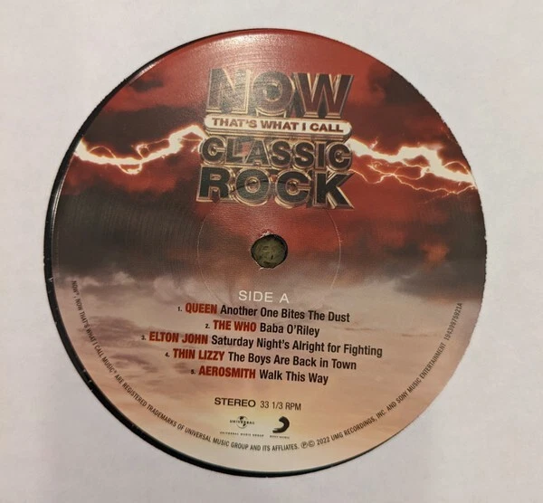 NOW THAT'S WHAT I CALL CLASSIC ROCK - 2-LP - EXCLUSIVE - BRAND NEW! - Image 3 of 4
