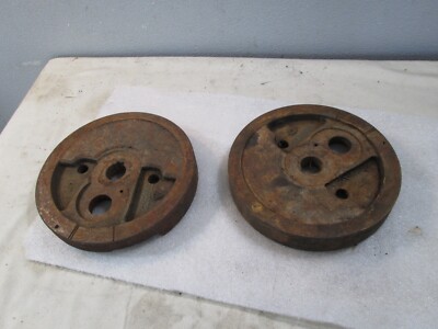 OEM Used Harley Davidson Ironhead Sportster Flywheels 57 Mocasco 60