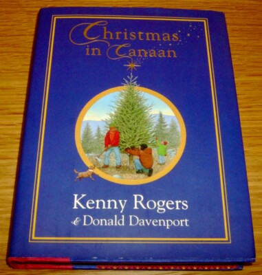 KENNY ROGERS-CHRISTMAS IN CANAAN-2002-1ST US ED-HB-NF-HARPER COLLINS-SCARCE