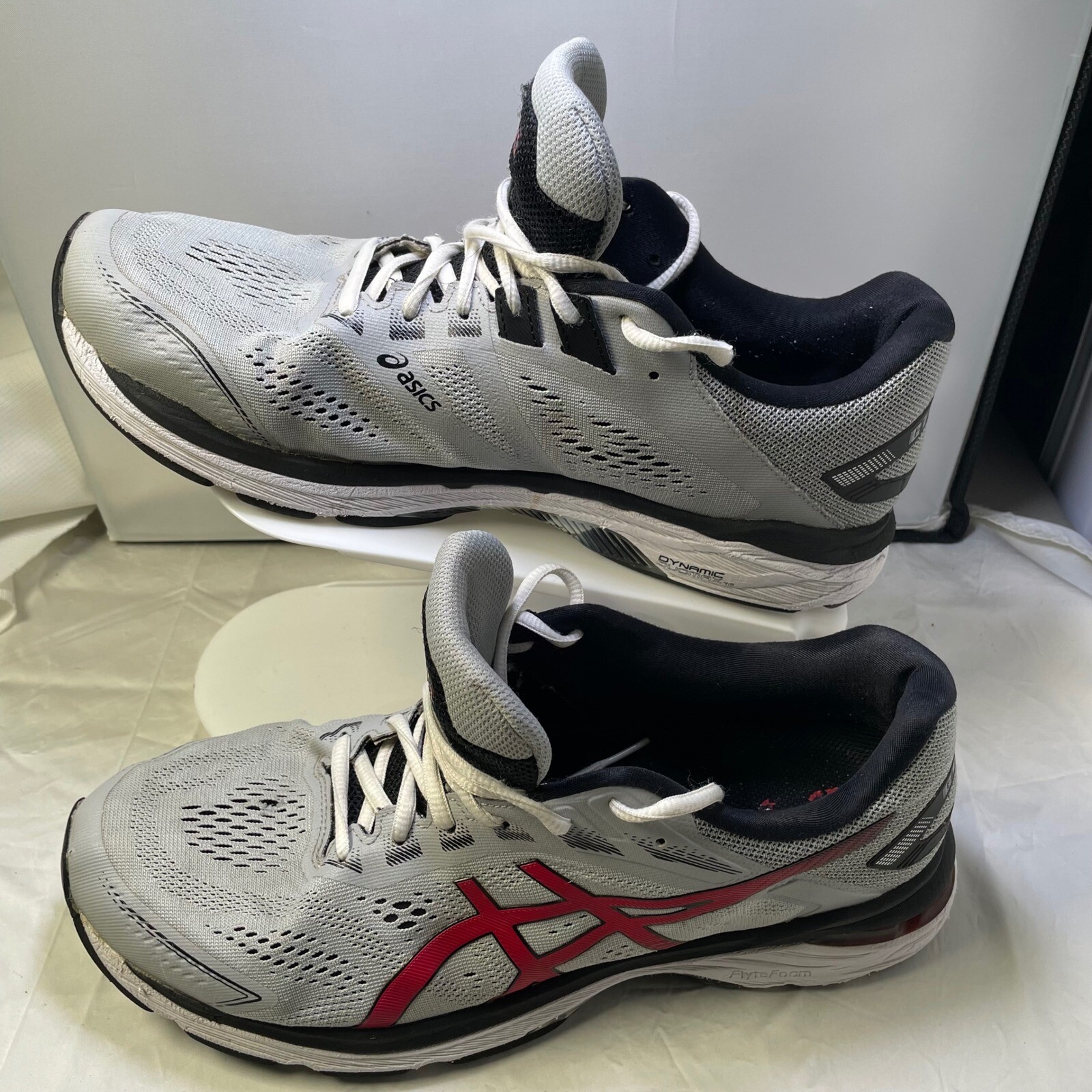 Asics GT-2000 7 Running Shoes Lightweight Athletic Sneakers Gray Red Size 11